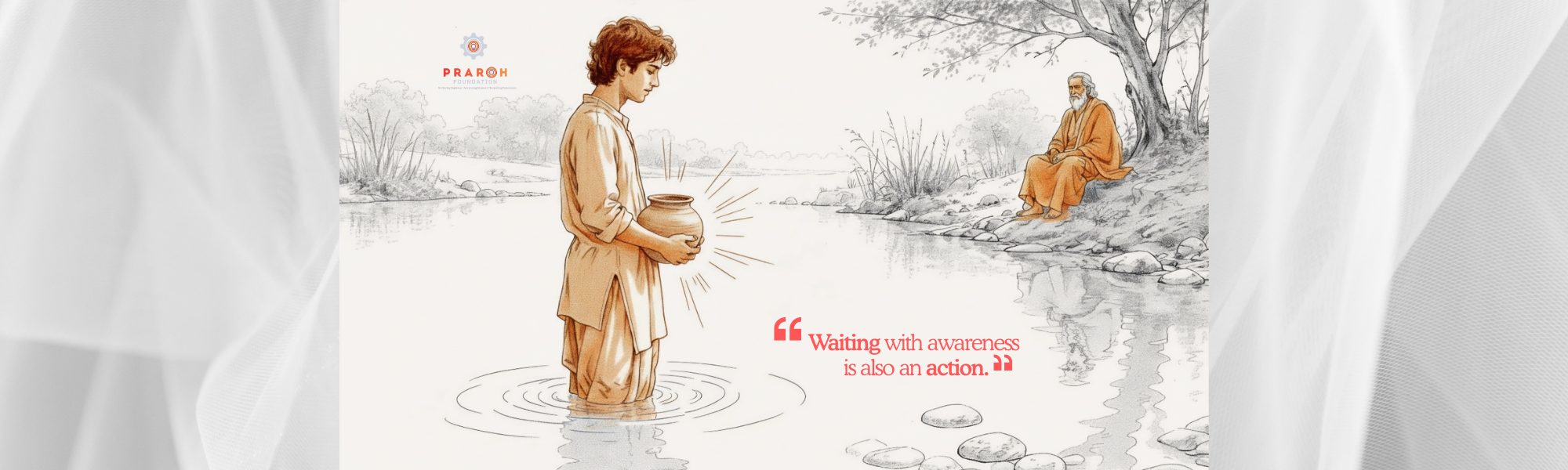 Conversations with Rupesh : Episode 01 – Observe the flow, Let the Water Settle
